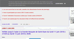 Desktop Screenshot of mosquee-saint-ouen.fr