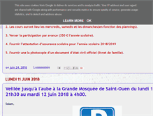 Tablet Screenshot of mosquee-saint-ouen.fr